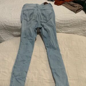 Hollister Women's Light Blue Skinny Jeans